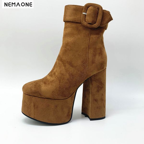 nemaone faux leather cowboy ankle boots women super high heels platform boots party club dancing shoes woman large size 34-43 y1221, Black
nemaone faux leather cowboy ankle boots women super high heels platform boots party club dancing shoes woman large size 34-43 y1221, Black