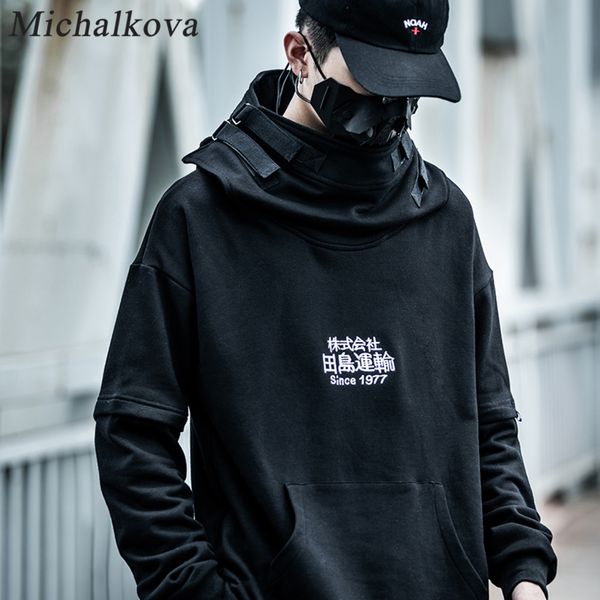 michalkova 2020ss men/women paratrooper tactics harajuku fish mouth high street hoodie embroidery hip hop casual cotton pullover, Black
michalkova 2020ss men/women paratrooper tactics harajuku fish mouth high street hoodie embroidery hip hop casual cotton pullover, Black