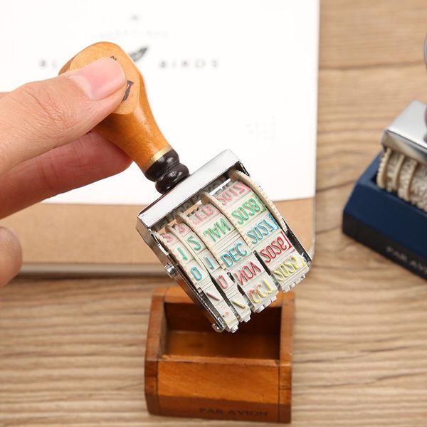 popular in japan and south korea zakka creative retro wooden handle date roller stamp with base escolar school supplies wmtnsg xhhair
popular in japan and south korea zakka creative retro wooden handle date roller stamp with base escolar school supplies wmtnsg xhhair
