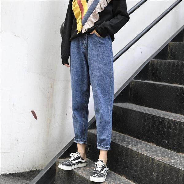 high waist fashion jeans women winter new large size 5xl fat students girls mm harlan loose casual thin daddy carrot pants1, Blue
high waist fashion jeans women winter new large size 5xl fat students girls mm harlan loose casual thin daddy carrot pants1, Blue