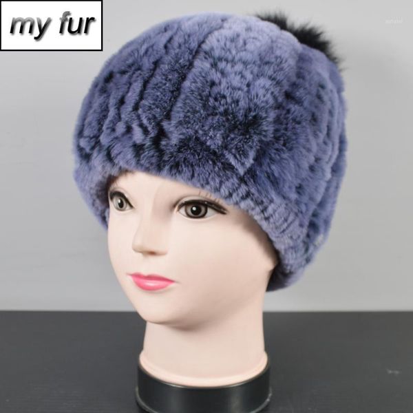2020 new real fur pompom ball hats women knit elastic natural rex fur beanies caps winter rex hat skullies1, Blue;gray
2020 new real fur pompom ball hats women knit elastic natural rex fur beanies caps winter rex hat skullies1, Blue;gray