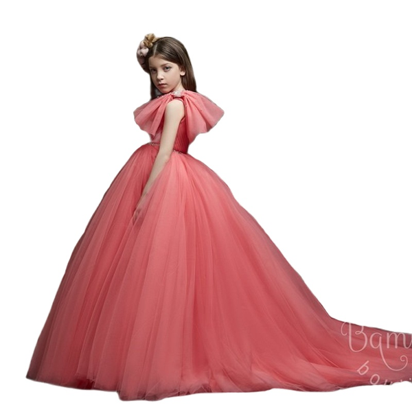 girl's dresses water melon princess flower girl for wedding one shoulder bow beaded toddler pageant gowns tulle first communion dress, Red;yellow
girl's dresses water melon princess flower girl for wedding one shoulder bow beaded toddler pageant gowns tulle first communion dress, Red;yellow