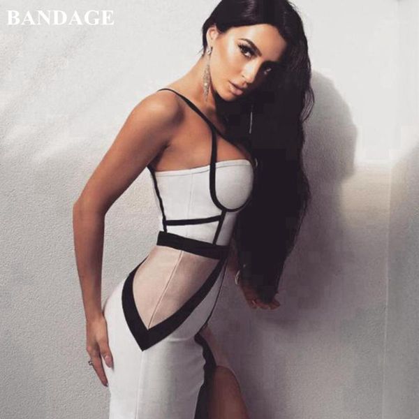 spaghetti strap patchwork women bandage dress slash neck midi dresses celebrity party club bodycons split zippers vestido1, Black;gray
spaghetti strap patchwork women bandage dress slash neck midi dresses celebrity party club bodycons split zippers vestido1, Black;gray