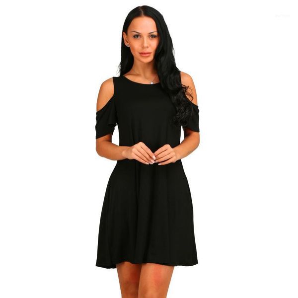 sondr women summer t-shirt dress short sleeves midi swing plain solid color o-neck casual loose pullover tunic plus size1, Black;gray
sondr women summer t-shirt dress short sleeves midi swing plain solid color o-neck casual loose pullover tunic plus size1, Black;gray