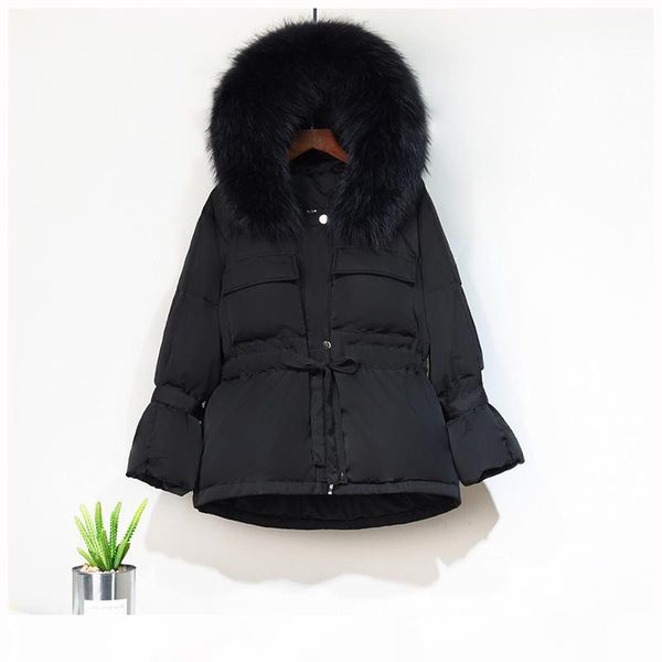 large natural raccoon fur 2019 hooded winter jacket women 90% white duck down jacket thick parkas warm female short down coat t200905, Black
large natural raccoon fur 2019 hooded winter jacket women 90% white duck down jacket thick parkas warm female short down coat t200905, Black