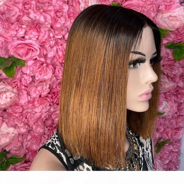 color bob wig 150% 2x6 ombre lace front human hair wigs for women #27 colored remy brazilian straight lace wig, Black;brown
color bob wig 150% 2x6 ombre lace front human hair wigs for women #27 colored remy brazilian straight lace wig, Black;brown