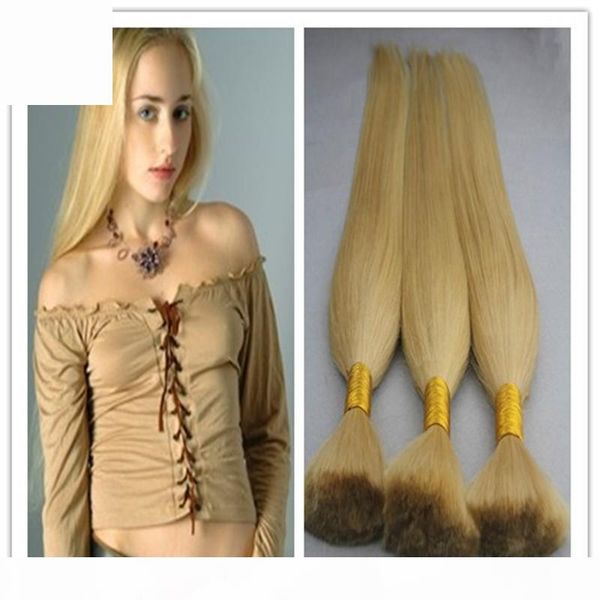 #613 bleach blonde human braiding hair no weft 300g human braiding hair bulk 3pcs human hair for braiding bulk no attachment, Black
#613 bleach blonde human braiding hair no weft 300g human braiding hair bulk 3pcs human hair for braiding bulk no attachment, Black