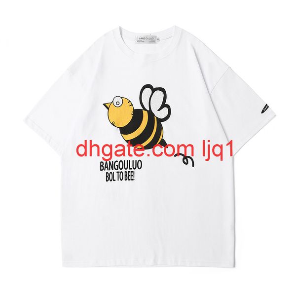 cartoon rice flour printed short sleeve t-shirt men's fashion brand round neck half sleeve trendy loose five sleeve t-shirt, White;black
cartoon rice flour printed short sleeve t-shirt men's fashion brand round neck half sleeve trendy loose five sleeve t-shirt, White;black