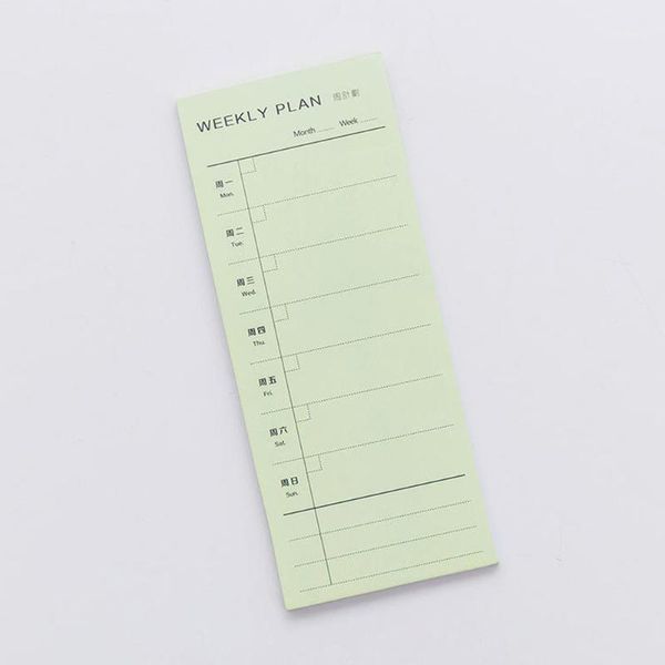 

memo notebook planner notes sticky paper day plan week plan month detailed list notebook daily memos planner journal1