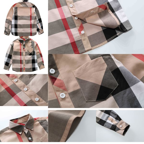 long toddler boy shirt sleeve clothes autumn kids plaid t shirt lapel fashion cotton classic plaid boys soutletfiz7, White;black
long toddler boy shirt sleeve clothes autumn kids plaid t shirt lapel fashion cotton classic plaid boys soutletfiz7, White;black