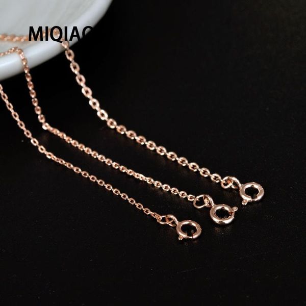 chains miqiao 925 sterling silver rose gold color o-chain long 40 45 50 55 60 65 70 80 cm wide 1.2 1.5 mm necklace fashion women
chains miqiao 925 sterling silver rose gold color o-chain long 40 45 50 55 60 65 70 80 cm wide 1.2 1.5 mm necklace fashion women