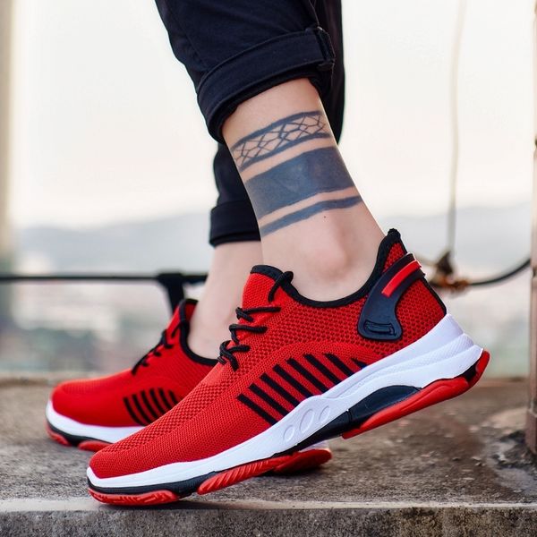 men vulcanize shoes casual comfortable sneakers wear-resisting non-slip male mesh tenis masculino plus size 39-45 y200106, Black
men vulcanize shoes casual comfortable sneakers wear-resisting non-slip male mesh tenis masculino plus size 39-45 y200106, Black