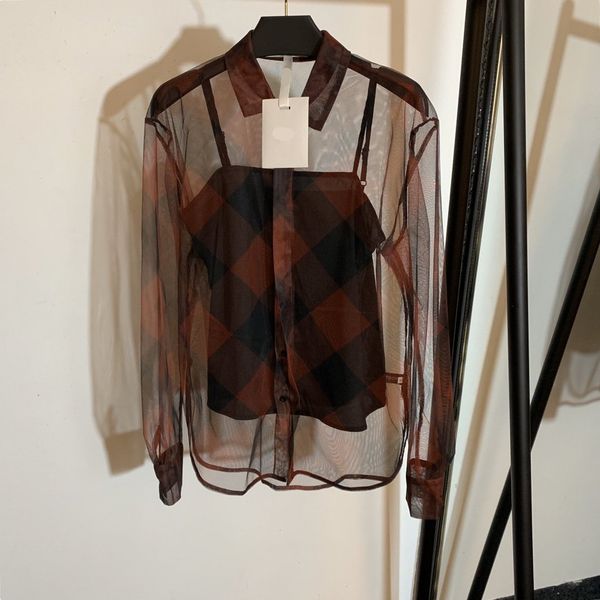 2021 spring summer shirts lapel new plaid brand same style shirts red green gray weinishi, White
2021 spring summer shirts lapel new plaid brand same style shirts red green gray weinishi, White