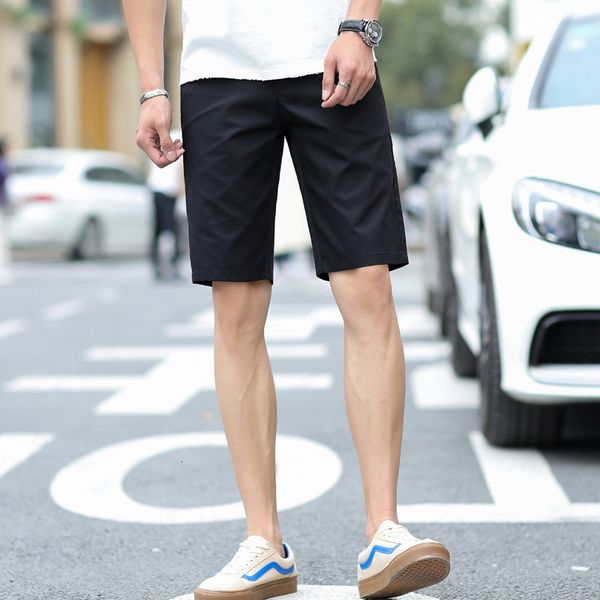 casual shorts men's summer 2019 thin youth korean loose capris straight pants, White;black
casual shorts men's summer 2019 thin youth korean loose capris straight pants, White;black