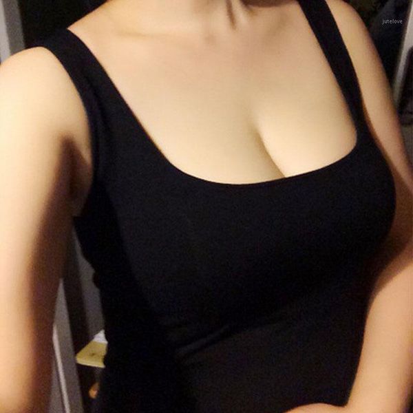 new summer s-xxl women tanks black deep u neck sleeveless solid color fitness casual tank clubwear1, White
new summer s-xxl women tanks black deep u neck sleeveless solid color fitness casual tank clubwear1, White