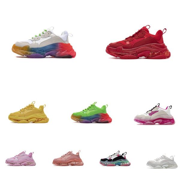 2020 new the highest quality fashion 17fw triple s sneakers boots men's ladies green and white retro dad shoes grandpa casual shoes, Black
2020 new the highest quality fashion 17fw triple s sneakers boots men's ladies green and white retro dad shoes grandpa casual shoes, Black