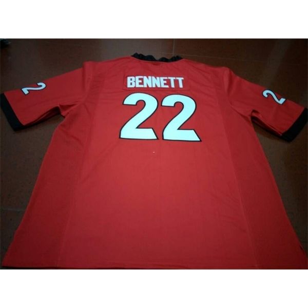 3740 #22 bennett georgia bulldogs size s-4xl red black white college jersey or custom any name or number jersey
3740 #22 bennett georgia bulldogs size s-4xl red black white college jersey or custom any name or number jersey