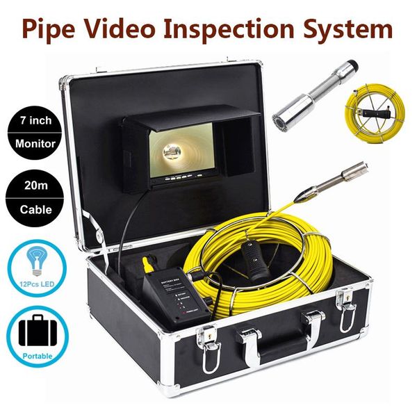 diameter 23mm mini camera head 20m cable reel pipe video inspection system 7inch display with 12 high light adjustable led light
diameter 23mm mini camera head 20m cable reel pipe video inspection system 7inch display with 12 high light adjustable led light