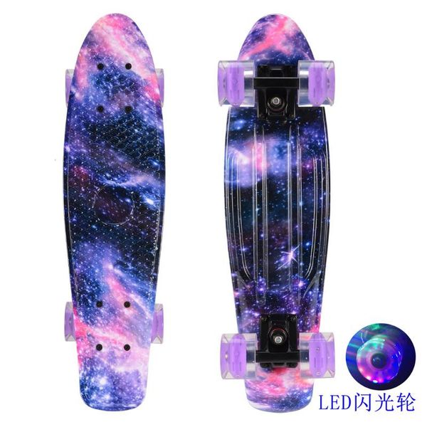 skateboarding 22inch mini cruiser star skateboard fish board children scooter single rocker penny printed banana skate
skateboarding 22inch mini cruiser star skateboard fish board children scooter single rocker penny printed banana skate