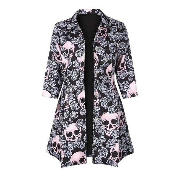 gothic skull jacket women winter autumn rose pink elegant jacket mid-long outerwear button plus size gothic jacket coat 201017, Black;brown
gothic skull jacket women winter autumn rose pink elegant jacket mid-long outerwear button plus size gothic jacket coat 201017, Black;brown
