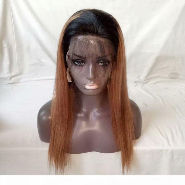 pre colored human hair lace front wigs part natural hairline 1b 30 ombre medium auburn straight brazilian colored lace wigs 8-28 inch, Black;brown
pre colored human hair lace front wigs part natural hairline 1b 30 ombre medium auburn straight brazilian colored lace wigs 8-28 inch, Black;brown