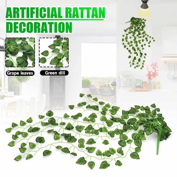 decorative flowers & wreaths home decor artificial vine garland wedding arch decoration fake plants foliage rattan trailing faux flowers1
decorative flowers & wreaths home decor artificial vine garland wedding arch decoration fake plants foliage rattan trailing faux flowers1