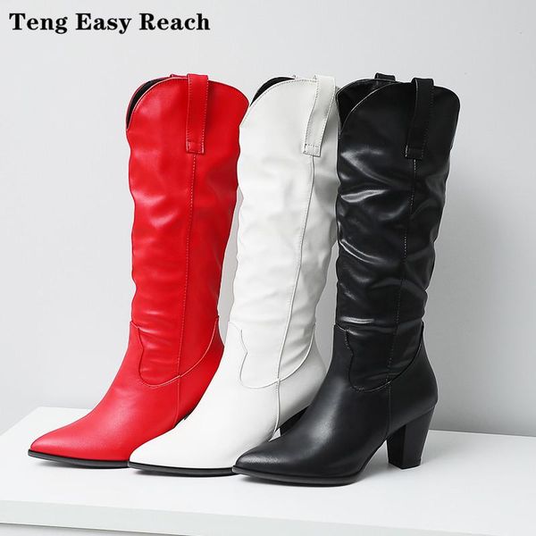 2020 женщины leahter колено высокие сапоги мода складной скольжению на winter high boots повседневный низкие каблуках белый черный длинные т, Black
2020 женщины leahter колено высокие сапоги мода складной скольжению на winter high boots повседневный низкие каблуках белый черный длинные т, Black