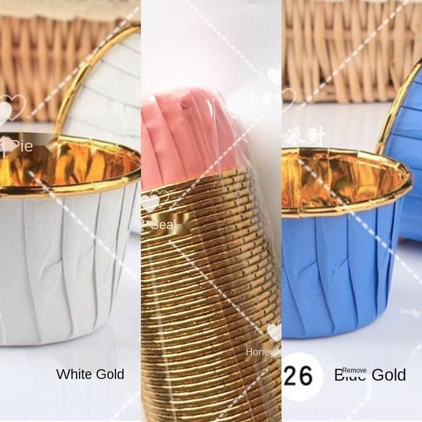 igxia muffin decoration gold blue curled cake paper coated baking paper cup high temperature cake muffin pink cup dessert gold ryeqi
igxia muffin decoration gold blue curled cake paper coated baking paper cup high temperature cake muffin pink cup dessert gold ryeqi