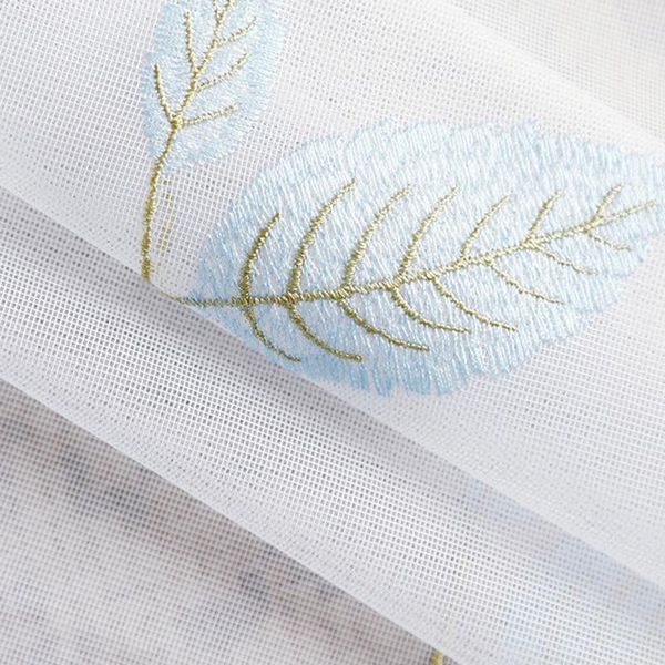 new europe leaf embroidered gauze sheer curtains for the bedroom tulle in living room pastoral window screens decoration
new europe leaf embroidered gauze sheer curtains for the bedroom tulle in living room pastoral window screens decoration