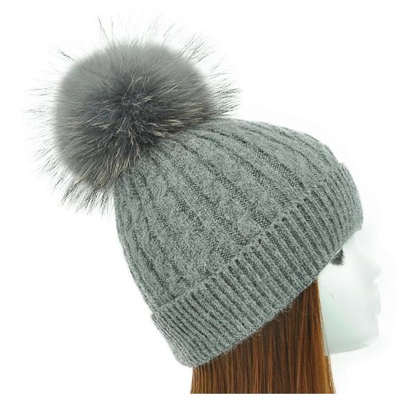 winter real fur ball beanie thick knit hat women warm raccoon fur pom poms skullies beanies wool kni qylruz, White
winter real fur ball beanie thick knit hat women warm raccoon fur pom poms skullies beanies wool kni qylruz, White
