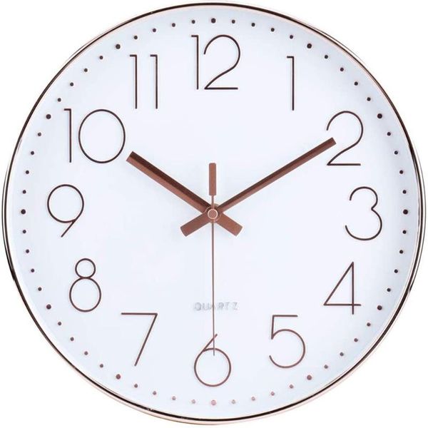 12 inch round wall clock silent quartz time clock wall mounted study room kitchen bathroom living room timer stickers decor
12 inch round wall clock silent quartz time clock wall mounted study room kitchen bathroom living room timer stickers decor