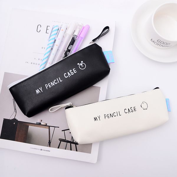My Pencil Case Classical Black And White Color Waterproof Pu Leather Storage Cosmetic Bag Pencil Bag Shcool Office Supplies
My Pencil Case Classical Black And White Color Waterproof Pu Leather Storage Cosmetic Bag Pencil Bag Shcool Office Supplies
