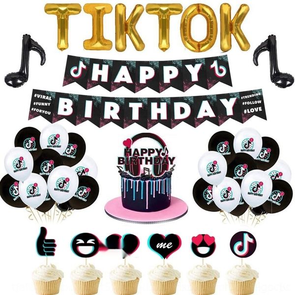 zw5do tik tok тематическая вечеринка фольга счастливый баннер воздушный шар алюминиевой пленки алюминия сочетание воздушного шара украшения
zw5do tik tok тематическая вечеринка фольга счастливый баннер воздушный шар алюминиевой пленки алюминия сочетание воздушного шара украшения