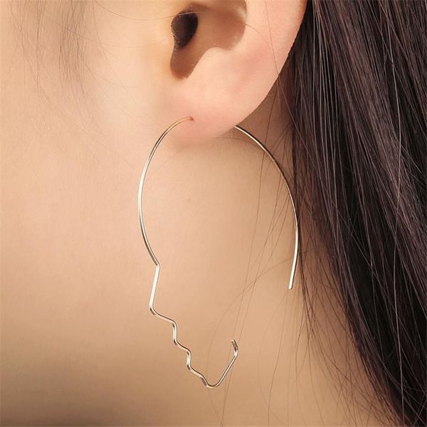 new arrival smooth face shaped pendantstud earring for women fashion personal statement ear jewelry gift dropshipping, Golden;silver
new arrival smooth face shaped pendantstud earring for women fashion personal statement ear jewelry gift dropshipping, Golden;silver