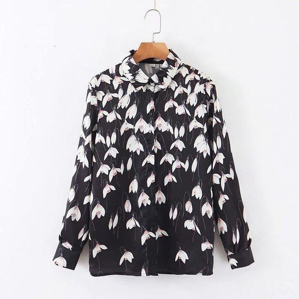 women elegant position floral print casual smock blouse ladies long sleeve office wear business shirts chic chemise ls43551, White
women elegant position floral print casual smock blouse ladies long sleeve office wear business shirts chic chemise ls43551, White
