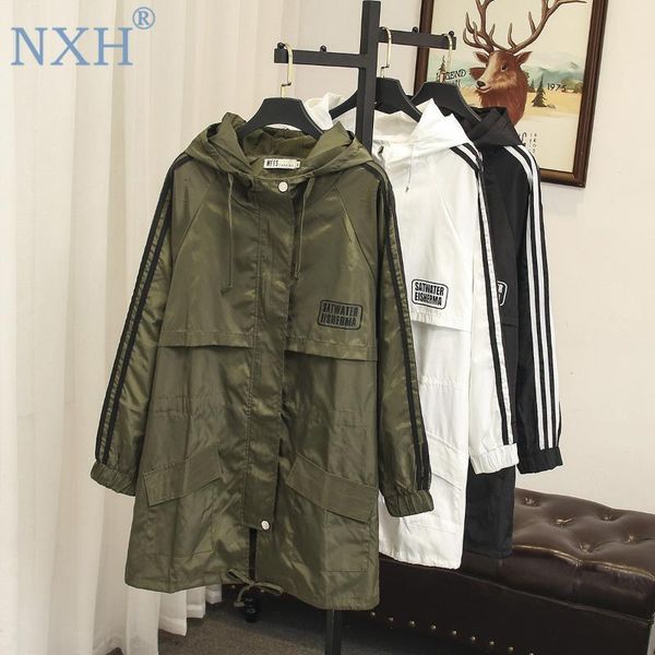 nxh large size trench women female windbreaker cape woman clothes long trench coat loose plus size outwear womens clothing, Tan;black
nxh large size trench women female windbreaker cape woman clothes long trench coat loose plus size outwear womens clothing, Tan;black