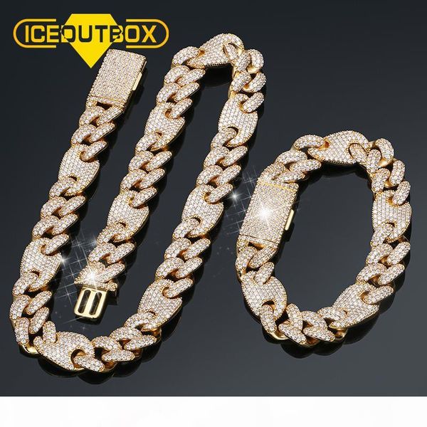 iced out cuban full of crystal necklace bracelet set rock style men hip hop jewelry with gift box dropshiping, Silver
iced out cuban full of crystal necklace bracelet set rock style men hip hop jewelry with gift box dropshiping, Silver