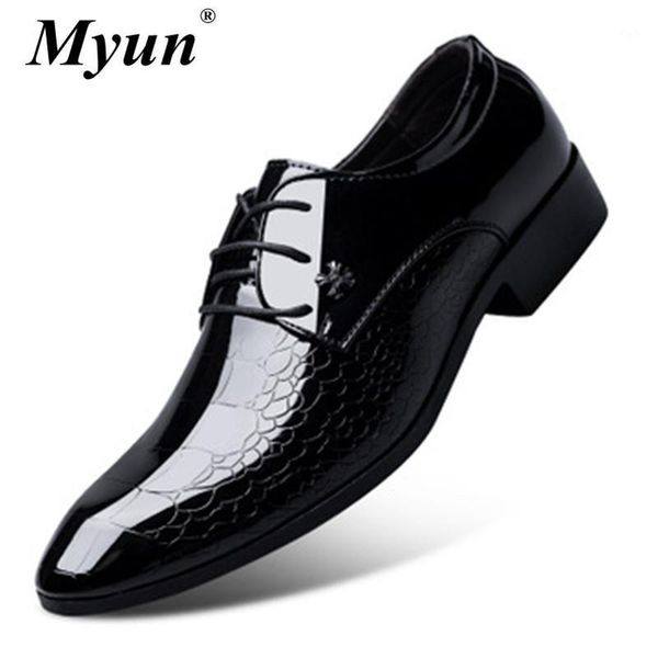 dress shoes men shadow patent leather luxury fashion groom wedding italian style oxford size 37-481, Black
dress shoes men shadow patent leather luxury fashion groom wedding italian style oxford size 37-481, Black