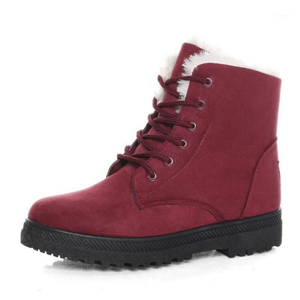 fashion flat platform sneaker shoes plus velvet winter warmth women lace up cotton snow boots pu waterproof1, Black
fashion flat platform sneaker shoes plus velvet winter warmth women lace up cotton snow boots pu waterproof1, Black