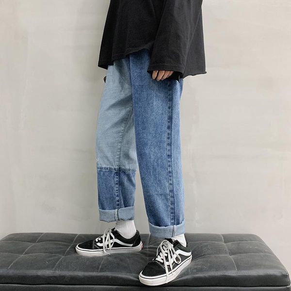men's jeans streetwear 3xl plus size blue for men lace up straight casual denim trousers pants 2021 vintage homme patchwork
men's jeans streetwear 3xl plus size blue for men lace up straight casual denim trousers pants 2021 vintage homme patchwork