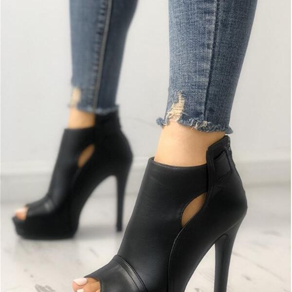 lapolaka fashion peep toe cutout thin heels summer boots fashion brand design high heels women's shoes woman ankle boots t200425, Black
lapolaka fashion peep toe cutout thin heels summer boots fashion brand design high heels women's shoes woman ankle boots t200425, Black