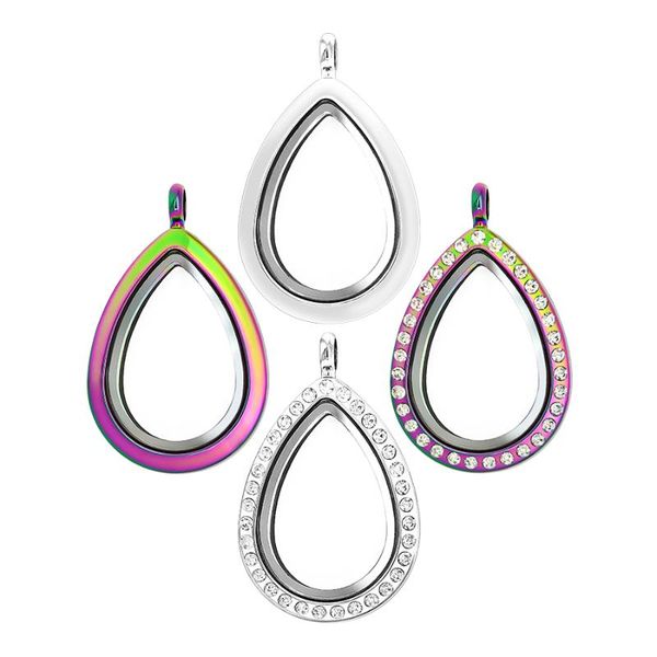 25mm memory living magnet glass floating locket water drop locket pendant necklace, Silver
25mm memory living magnet glass floating locket water drop locket pendant necklace, Silver