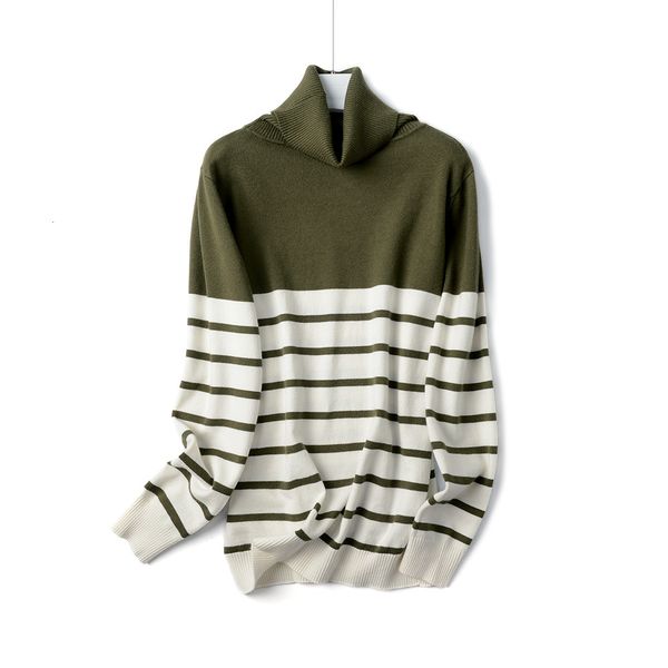 2021 new thick turtlneck women striped streetwear knitted pullovers autumn winter clothes christmas sweater pull kejk, White;black
2021 new thick turtlneck women striped streetwear knitted pullovers autumn winter clothes christmas sweater pull kejk, White;black