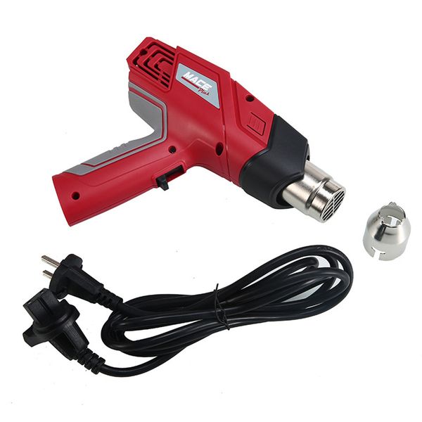 220v heat gun 2000w eu plug electric air gun variable 2 temperatures industrial power tool with one nozzle
220v heat gun 2000w eu plug electric air gun variable 2 temperatures industrial power tool with one nozzle