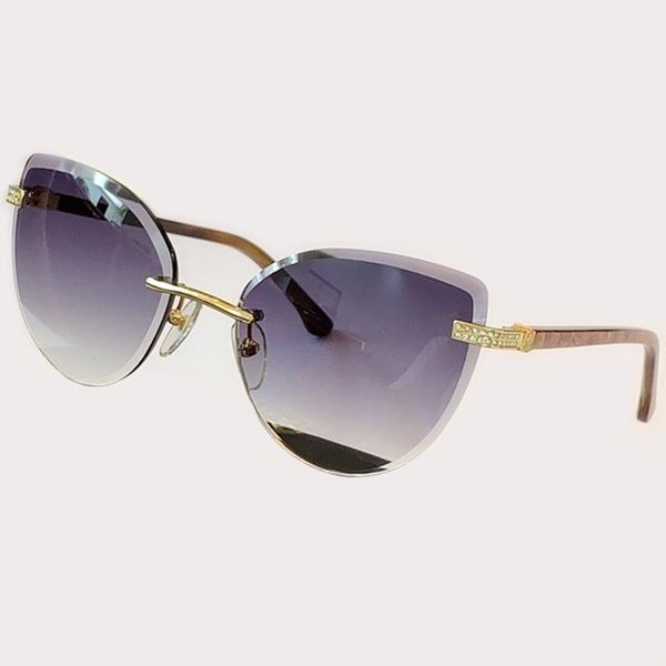 Vintage Retro Cat Eye Sunglasses Brand Design Rimless Women Sunglasses Luxury Fashion Men Eyeglasses With Original Box UV400, White;black
Vintage Retro Cat Eye Sunglasses Brand Design Rimless Women Sunglasses Luxury Fashion Men Eyeglasses With Original Box UV400, White;black