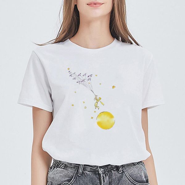 art young prince printing female t-shirt casual vogue vintage gym hipster t shirts women harajuku shirts, White
art young prince printing female t-shirt casual vogue vintage gym hipster t shirts women harajuku shirts, White