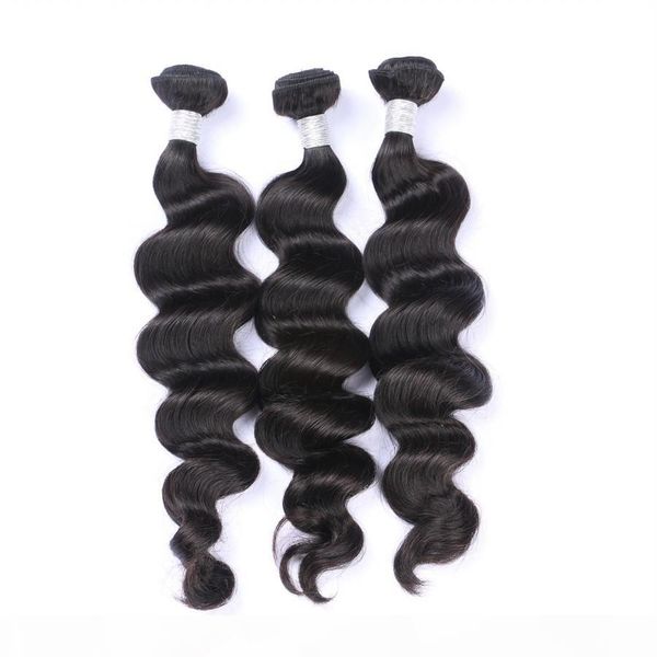loose wave brazilian virgin hair extensions wholesale 9a brazilian virgin hair unprocessed human hair weave bundles, Black
loose wave brazilian virgin hair extensions wholesale 9a brazilian virgin hair unprocessed human hair weave bundles, Black