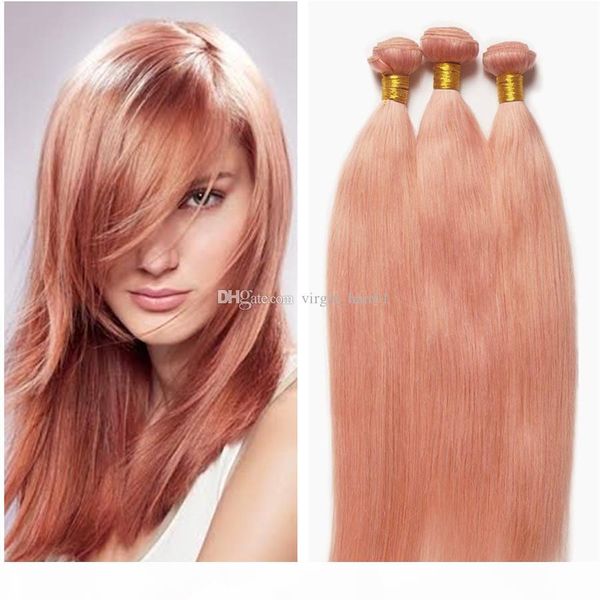 rose gold human hair bundles silk straight peruvian virgin hair bundles 3pcs lot rose pink straight hair extensions no tangle, Black;brown
rose gold human hair bundles silk straight peruvian virgin hair bundles 3pcs lot rose pink straight hair extensions no tangle, Black;brown