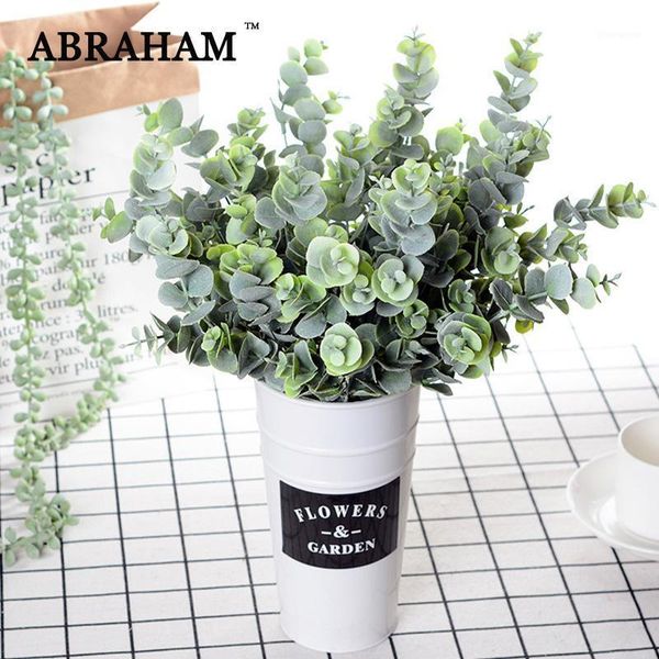 35cm 25 heads artificial tropical eucalyptus leaves flocking plant fake plastic leafs tree branch succulents bouquet home decor1
35cm 25 heads artificial tropical eucalyptus leaves flocking plant fake plastic leafs tree branch succulents bouquet home decor1