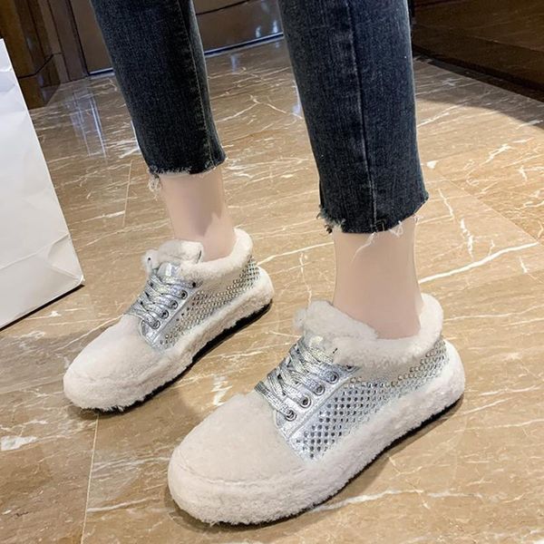 мягкие плюшевые flat snow boots женщины 2020 новая мода кристалл теплый ботильоны женщина silver повседневный узелок winter пинетки, Black
мягкие плюшевые flat snow boots женщины 2020 новая мода кристалл теплый ботильоны женщина silver повседневный узелок winter пинетки, Black